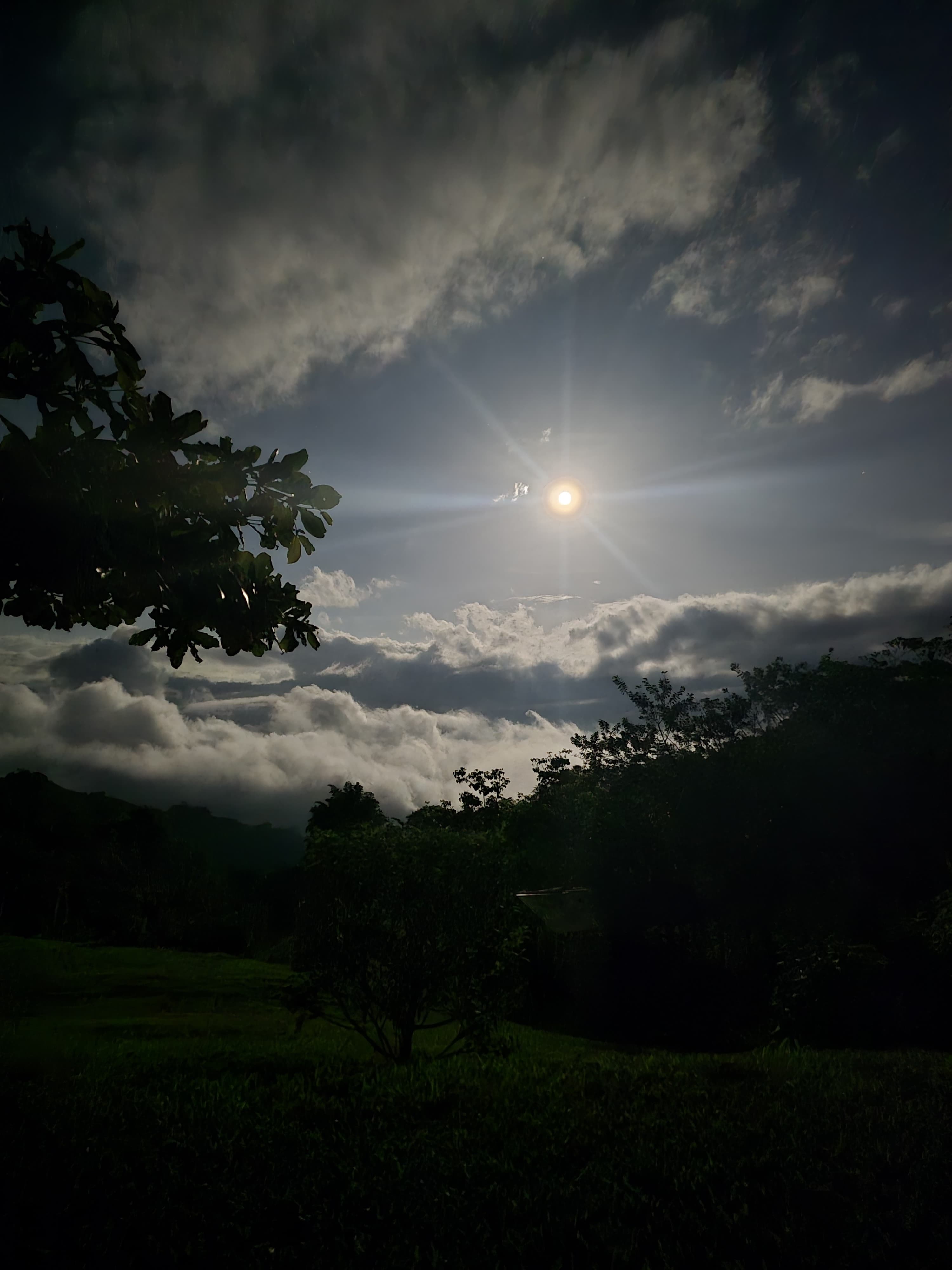 Milky Way over dark sky — stargazing in Costa Rica